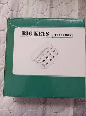 Big Keys Telephone Analog Phone Corded  Speakerphone Mode NIB  Elderly